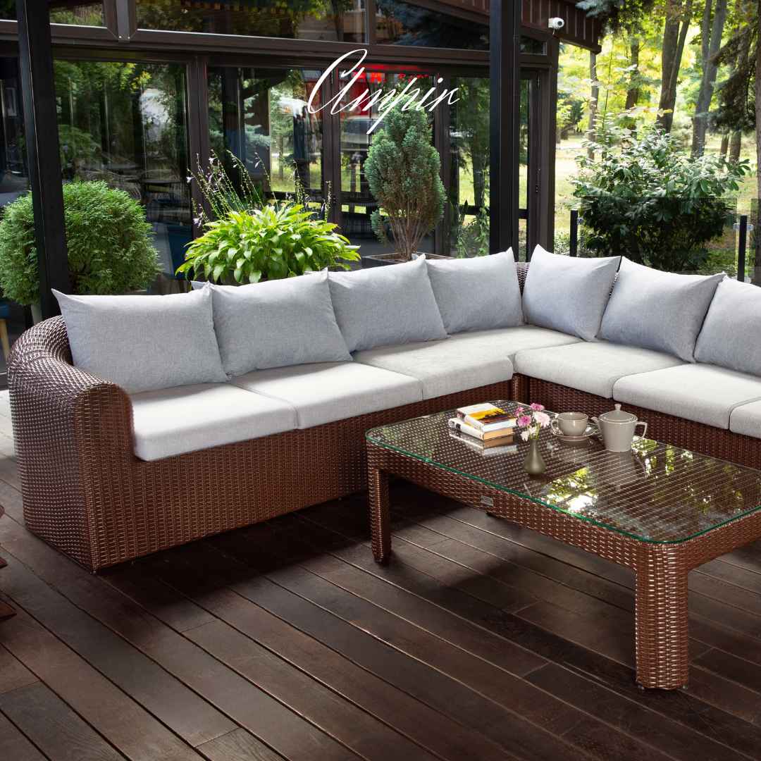 Velká modulární hybridní sestava pro odpočinek AMPIR LOUNGE MODULAR Terico. Skládá se ze 4 kusů. Klikněte pro zobrazení podrobných informací.